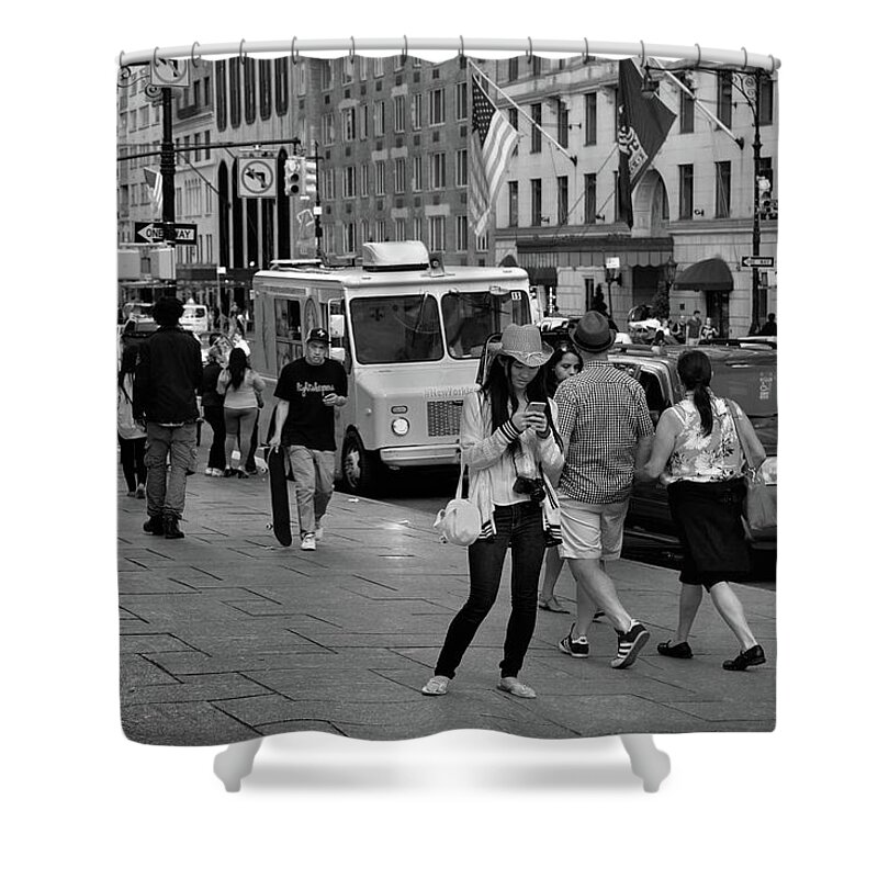 Photograph Shower Curtain featuring the photograph New York, New York 19 by Ron Cline