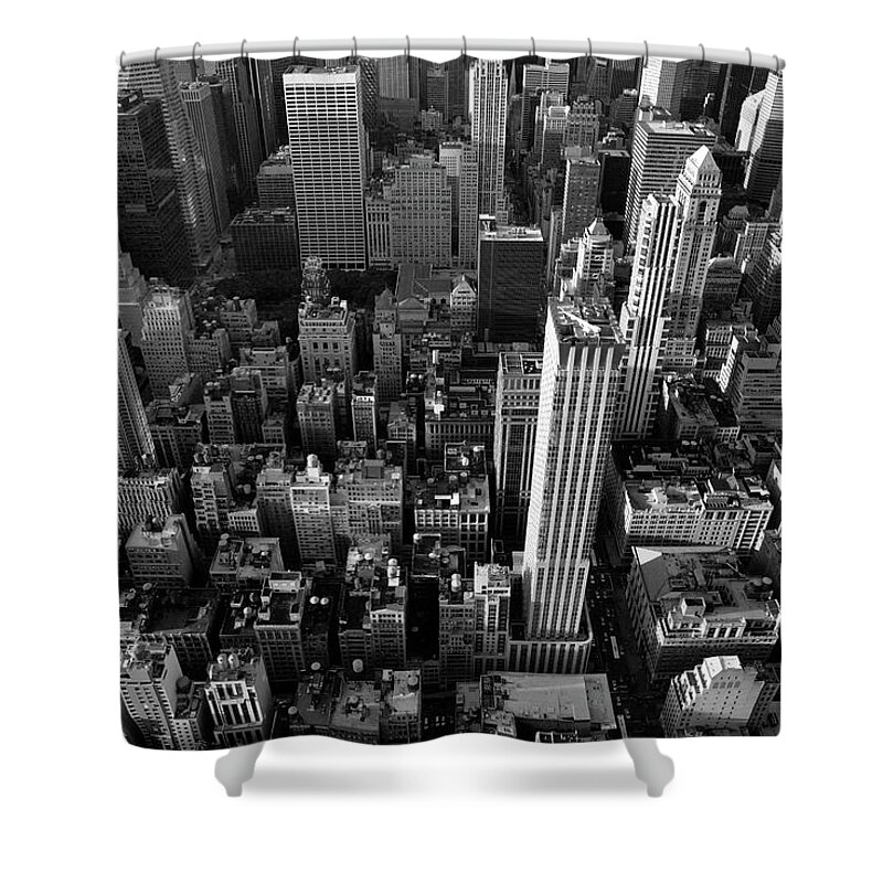 New York Shower Curtain featuring the photograph New York, New York 5 by Ron Cline