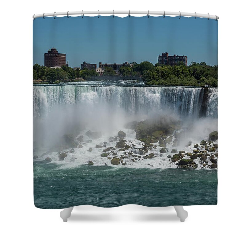 Canada Shower Curtain featuring the photograph Niagara Falls, New York by Brenda Jacobs