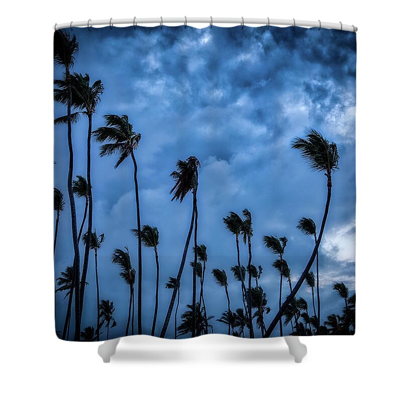 Night Shower Curtain featuring the photograph Night Beach by Ross Henton