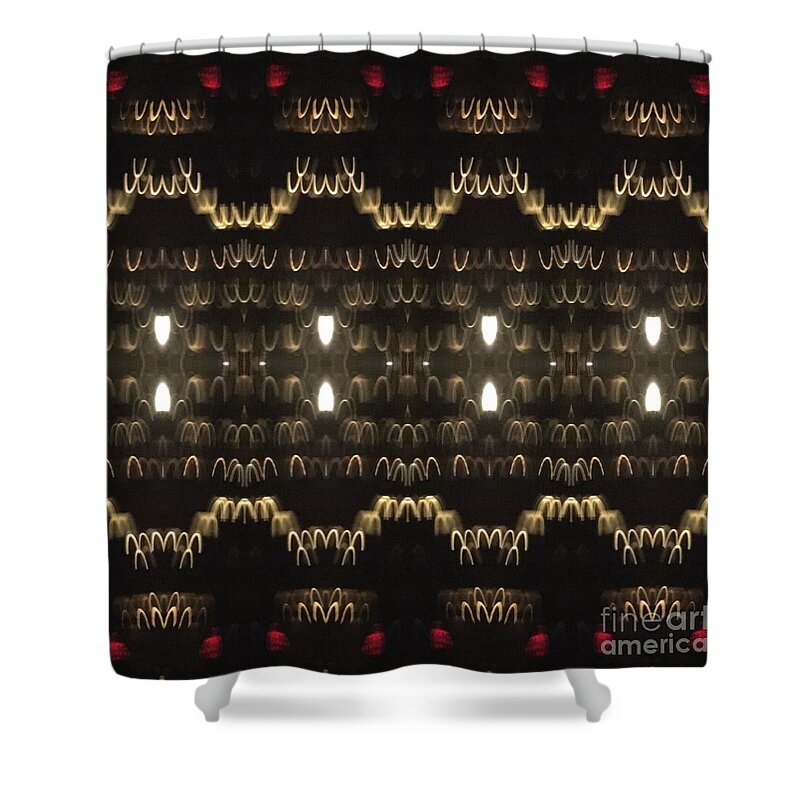 Lights Shower Curtain featuring the photograph Night Lights by Nora Boghossian