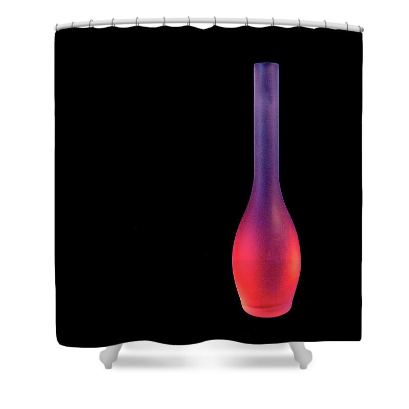 Vase Shower Curtain featuring the photograph No Flowers Necessary by Stuart Harrison