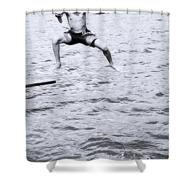 Asia Shower Curtain featuring the photograph No Turning Back by Jez C Self