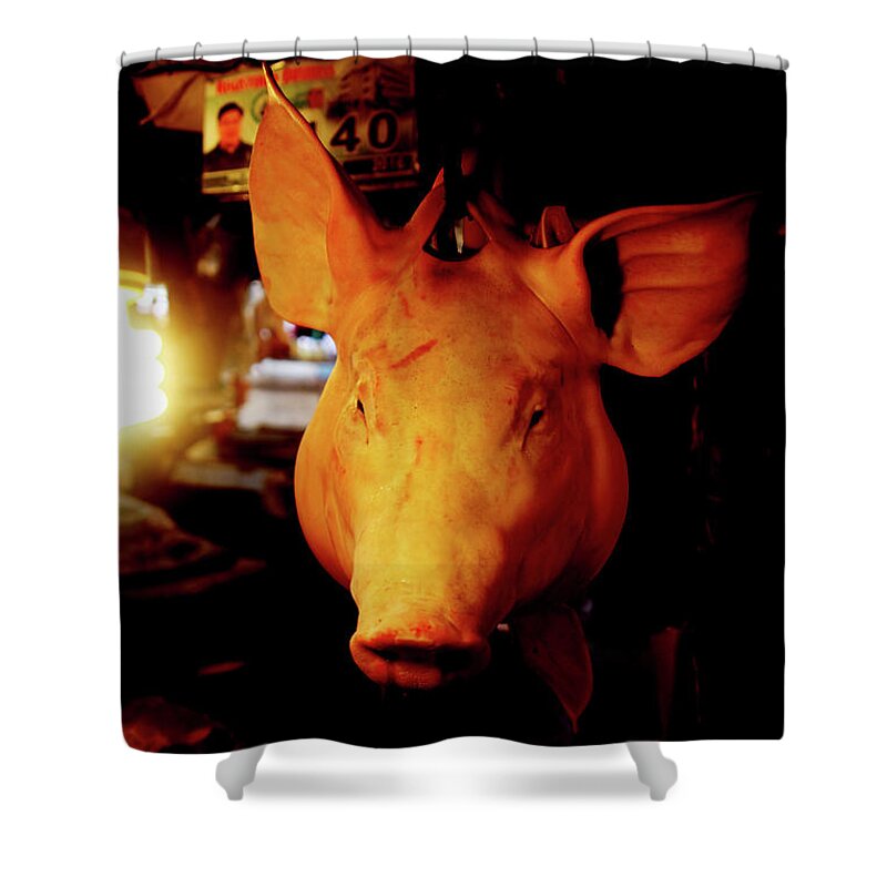 Cavite Shower Curtain featuring the photograph No Warm Glow Here by Jez C Self