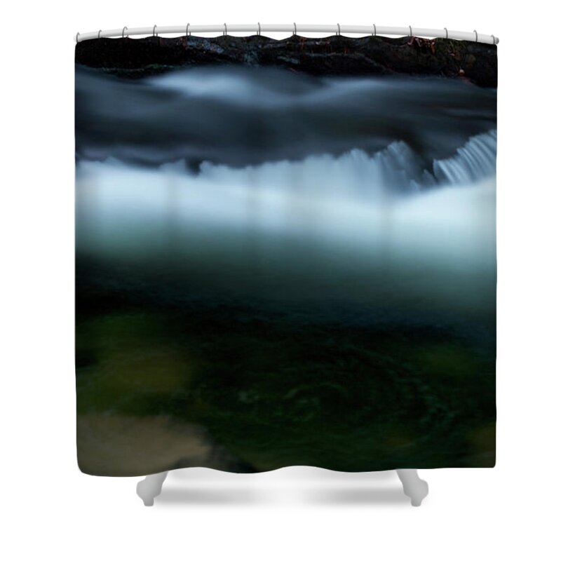 Creek Shower Curtain featuring the photograph Noontootla Flow and Swirl by Paul Rebmann