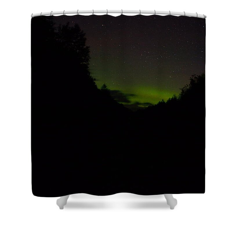 Northern Lights Shower Curtain featuring the photograph Northern Lights by James Petersen