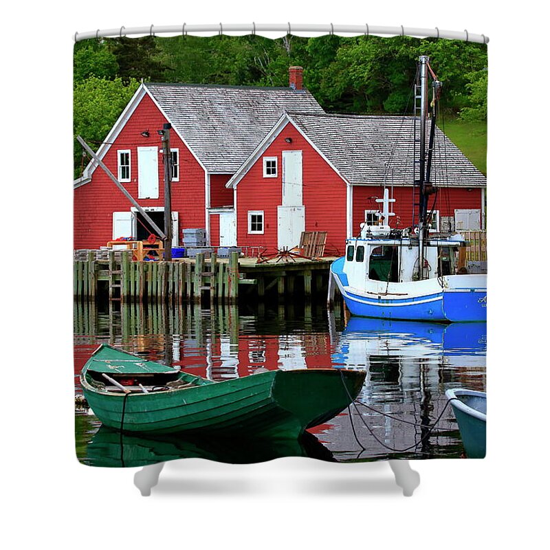 Canada Shower Curtain featuring the photograph Northwest Cove, Nova Scotia by Gary Corbett