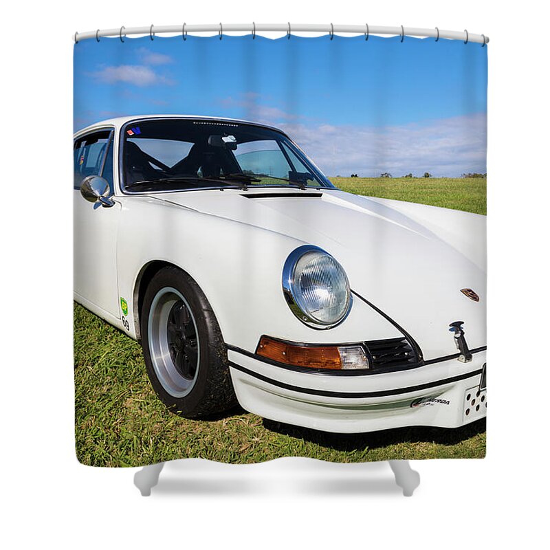 Car Shower Curtain featuring the photograph Number 69 by Keith Hawley