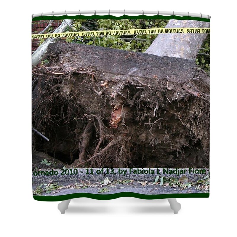 Nyc Shower Curtain featuring the photograph NYC Tornado 11 of 13 by Fabiola L Nadjar Fiore