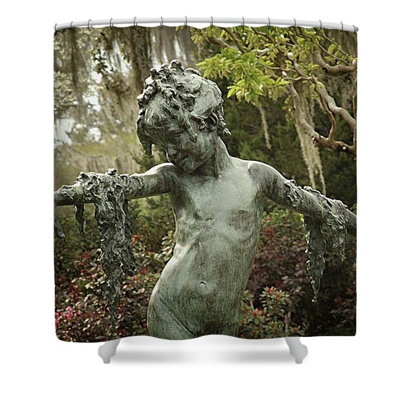 Nymph Shower Curtain featuring the photograph Wood Nymph by Jessica Brawley