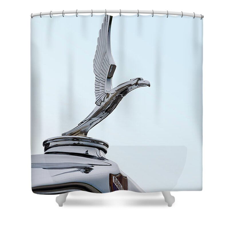 Oakland Shower Curtain featuring the photograph Oakland Eagle by Dennis Hedberg