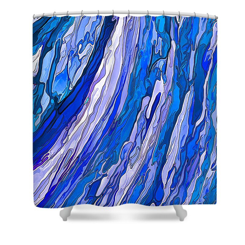 Nature Shower Curtain featuring the photograph Ocean Wave by ABeautifulSky Photography by Bill Caldwell