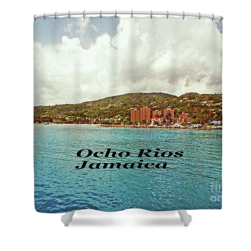 Jamaica Shower Curtain featuring the photograph Ocho Rios Jamaica by Gary Wonning