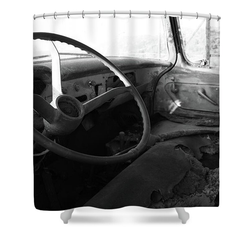 Truck Shower Curtain featuring the photograph Old Farm Truck by Ryan Workman Photography