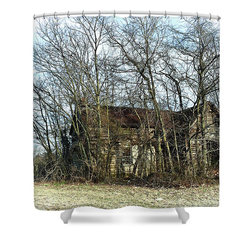 Old House Shower Curtain featuring the photograph Old House by La Dolce Vita