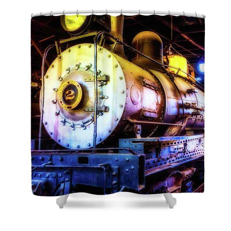 Historic Sierra No 3 Shower Curtain featuring the photograph Old Number 2 by Garry Gay
