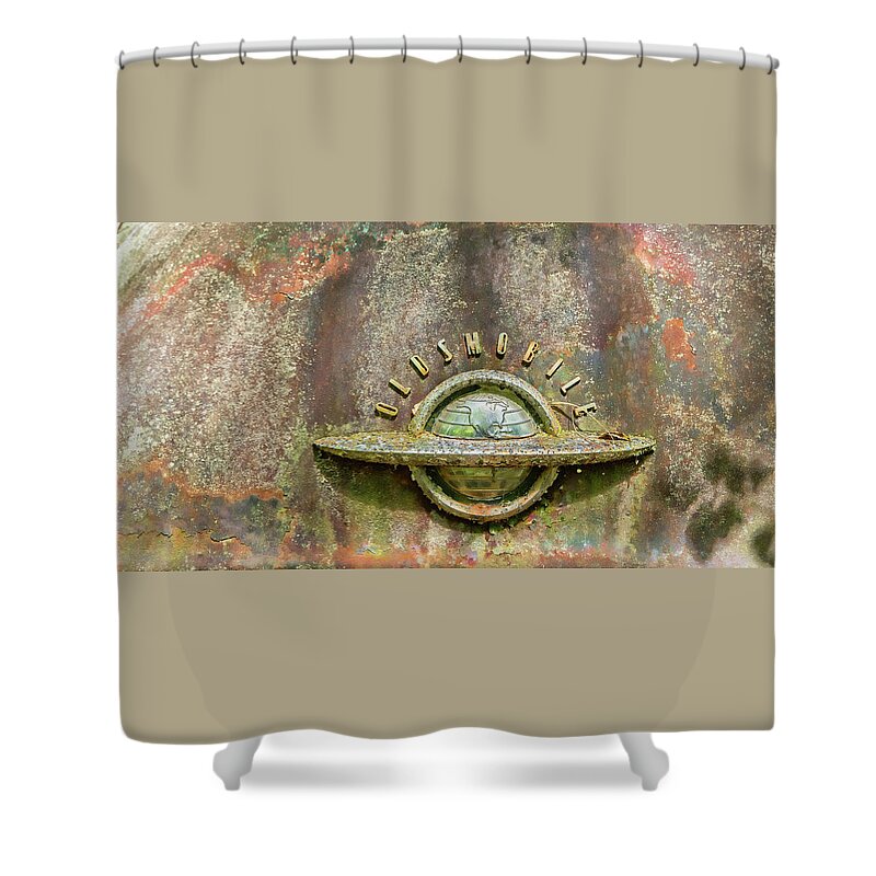 Oldsmobile Shower Curtain featuring the photograph Oldsmobile Ocean by Cindy Archbell