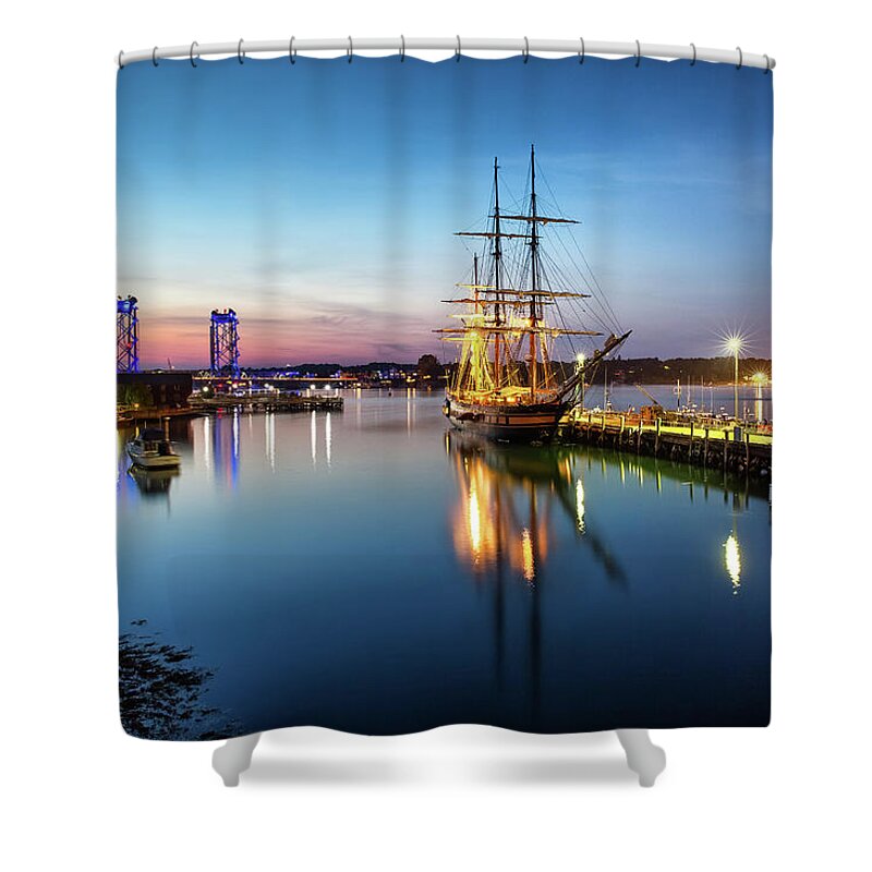 Historic Shower Curtain featuring the photograph Oliver Hazard Perry by Robert Clifford