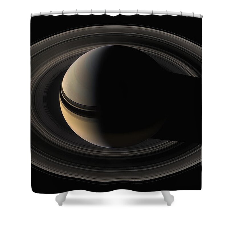 Space Shower Curtain featuring the photograph On the Final Frontier by Eric Glaser