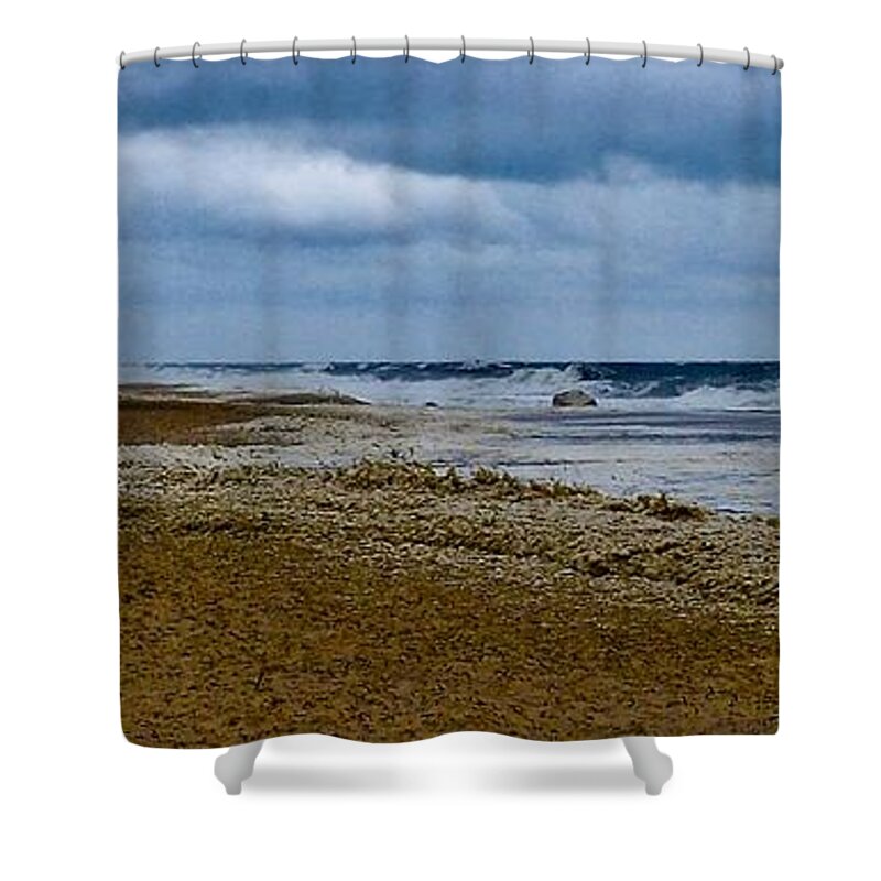 Beach Shower Curtain featuring the photograph Once in a Lifetime by Shawn M Greener