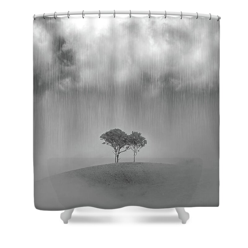 Az Jackson Shower Curtain featuring the photograph One Of Those Days by Az Jackson