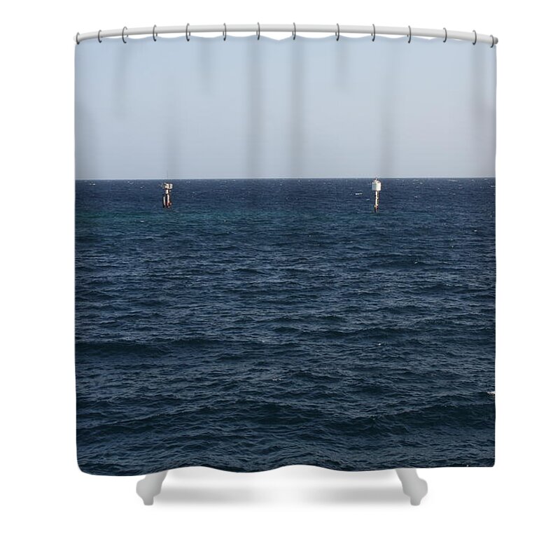 Sea Shower Curtain featuring the photograph Open Sea by Daniel Acevedo