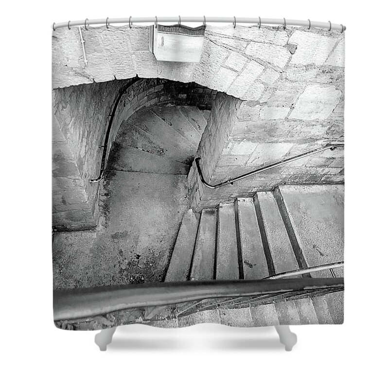 Bath Shower Curtain featuring the photograph Options by Greg Fortier