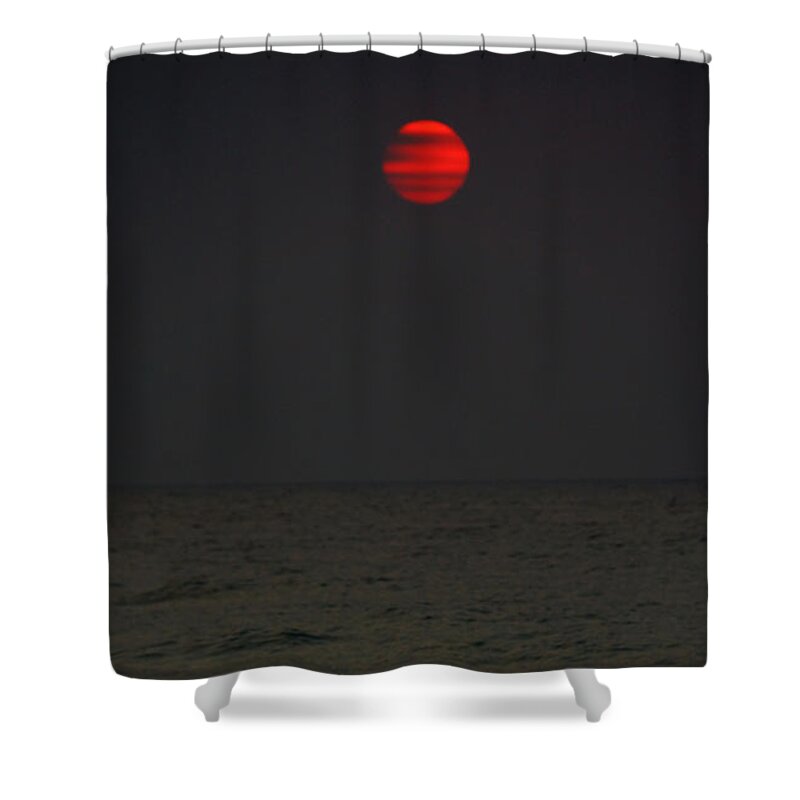 Sunrise Shower Curtain featuring the photograph Orange Onyx Sunrise by Lawrence S Richardson Jr