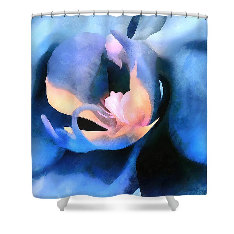 Orchid Shower Curtain featuring the photograph Orchid Lullaby by Krissy Katsimbras