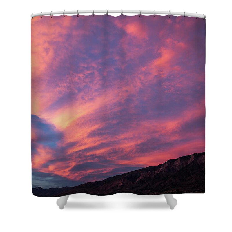 Sky Shower Curtain featuring the photograph painted by Sun by Hyuntae Kim