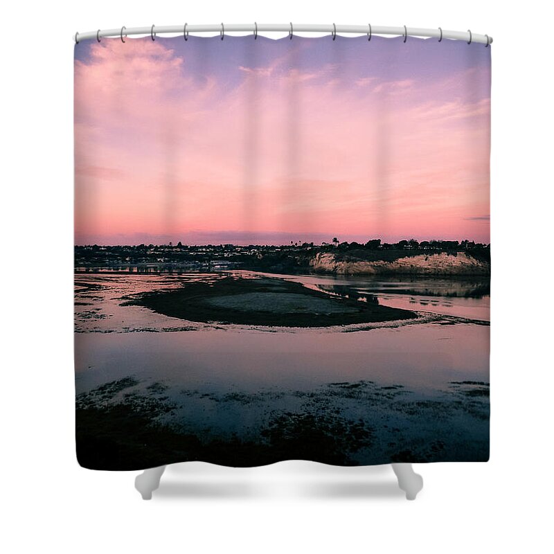 Pale Shower Curtain featuring the photograph Pale Pink Serenity by Pamela Newcomb