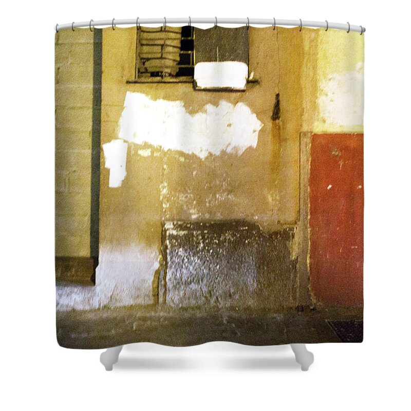 Peeling Paint Shower Curtain featuring the photograph Panamanian Texture No.6 by Jessica Levant