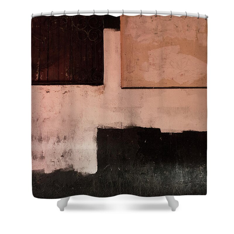 Peeling Paint Shower Curtain featuring the photograph Panamanian Texture No.7 by Jessica Levant