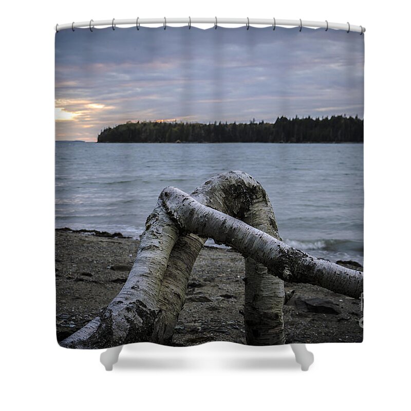 Humanizing Shower Curtain featuring the photograph Paradise Found by Jim Cook