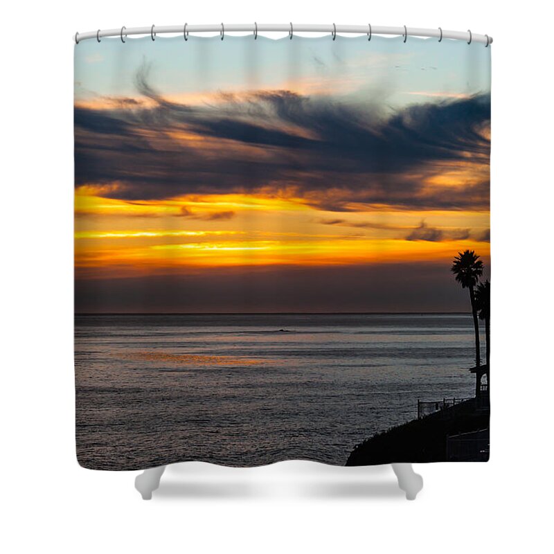Landscape Shower Curtain featuring the photograph Paradise by Charles McCleanon