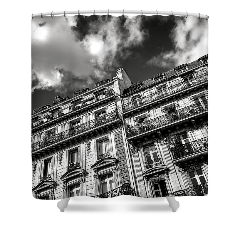 Paris Shower Curtain featuring the photograph Parisian Buildings by Olivier Le Queinec