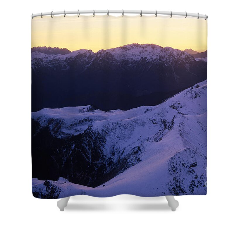 Passo Shower Curtain featuring the photograph Passo San Marco by Riccardo Mottola