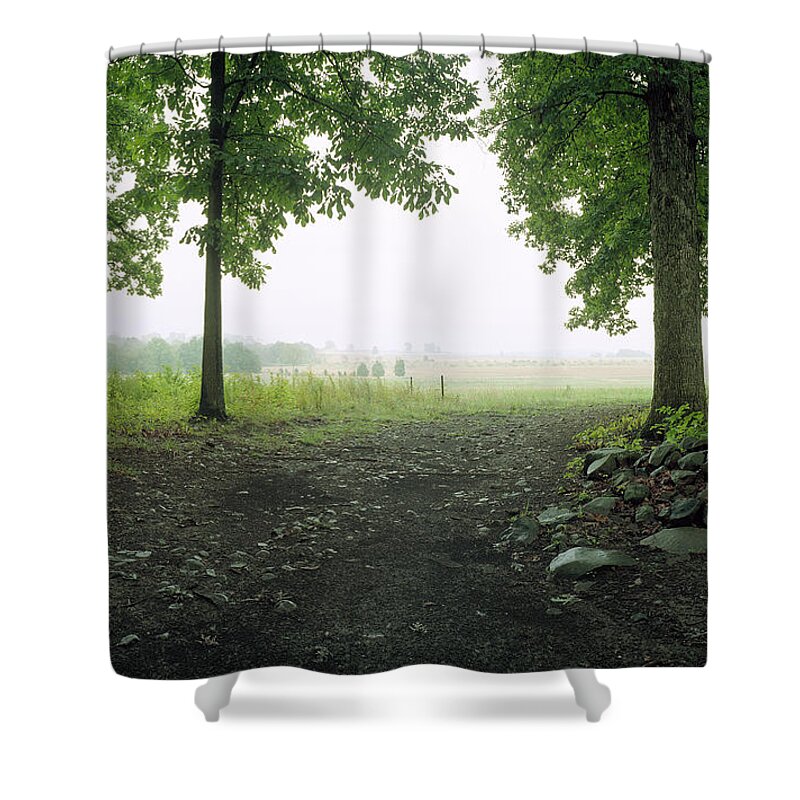 City Shower Curtain featuring the photograph Pickett's Charge by Jan W Faul