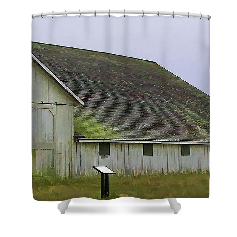 Barns Shower Curtain featuring the photograph Pierce Pt. Ranch Study by Joyce Creswell