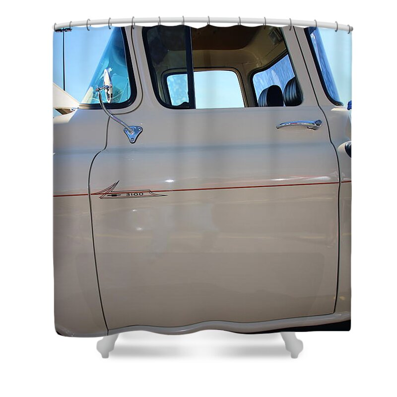 Classic. Cars. Art Shower Curtain featuring the photograph Pin Stripe by Rick Redman