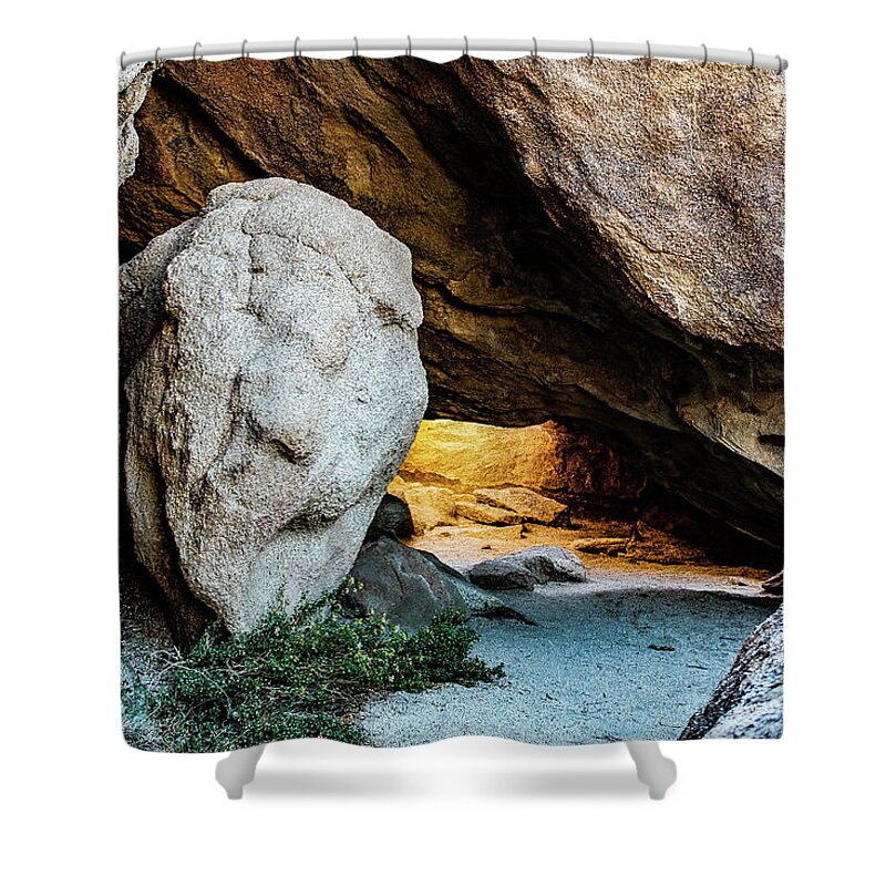 Cave Shower Curtain featuring the photograph Pirate's Cave by Adam Morsa