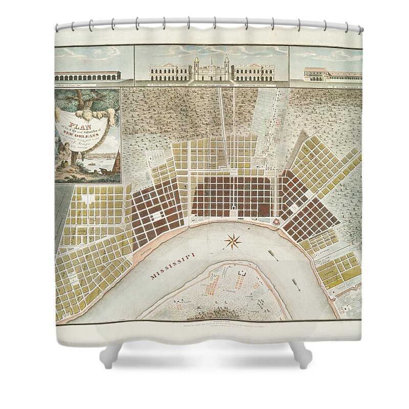 Nawlins Shower Curtains