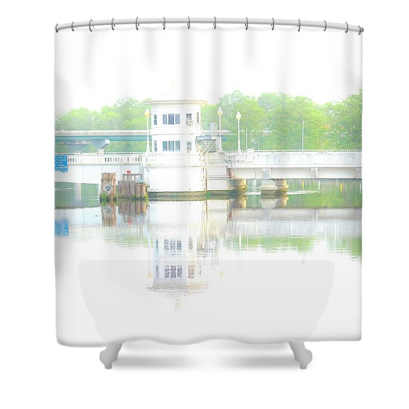 Bridge Shower Curtain featuring the photograph Pocomoke by Merle Grenz