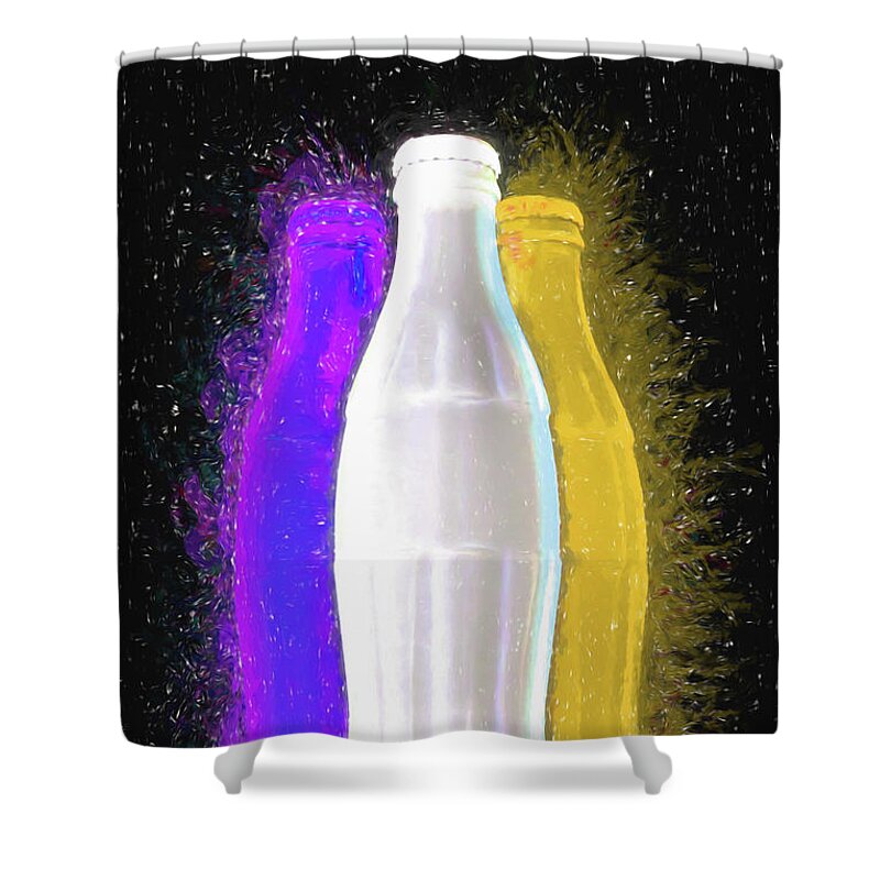 Coke Shower Curtain featuring the photograph Pop Art by Tom Mc Nemar