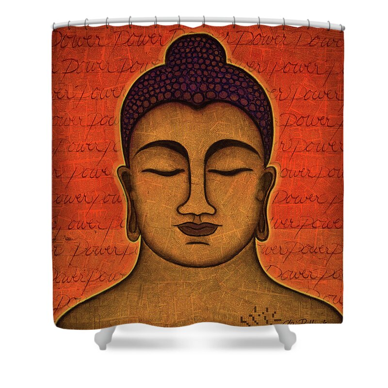 Buddhist Shower Curtains