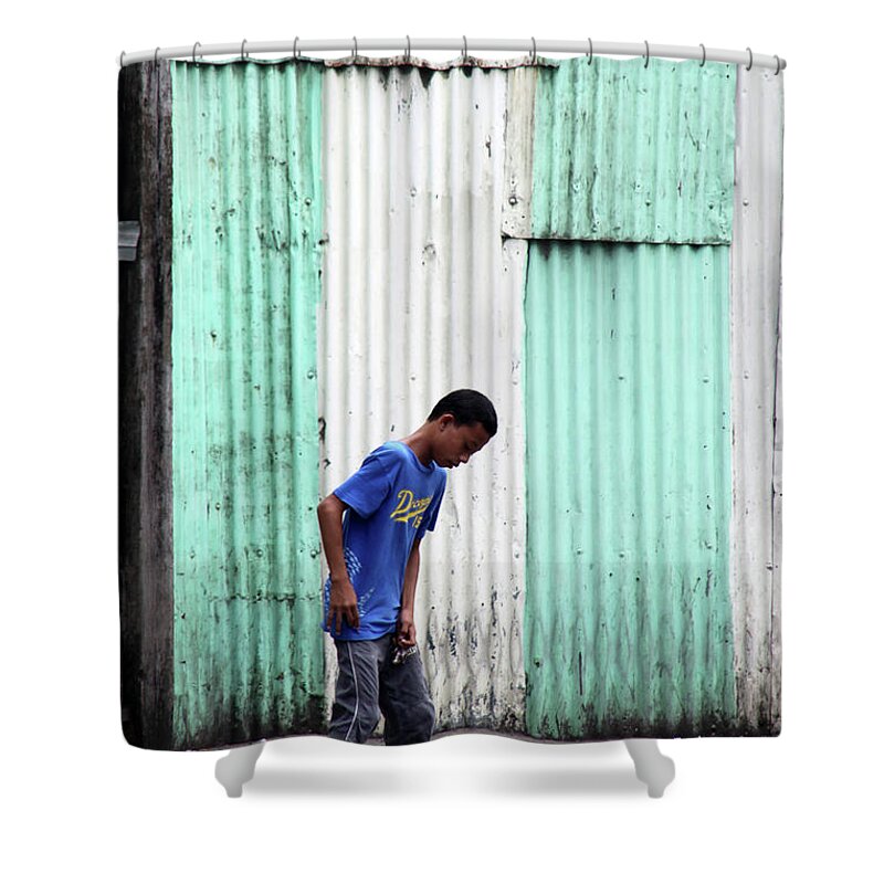 Asia Shower Curtain featuring the photograph Pre Reach by Jez C Self