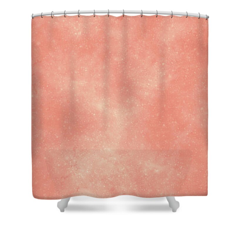 Teen Shower Curtain featuring the digital art Pretty in Pink by The King Gallery