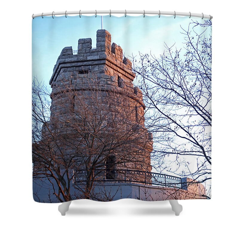 Prospect Shower Curtain featuring the photograph Prospect Hill Somerville MA 2 by Toby McGuire
