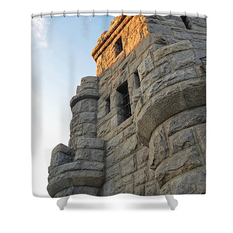 Prospect Shower Curtain featuring the photograph Prospect Hill Somerville MA by Toby McGuire