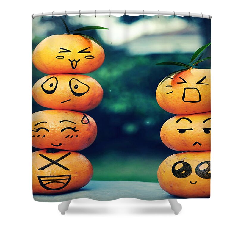 Pumpkin Shower Curtain featuring the photograph Pumpkin by Mariel Mcmeeking